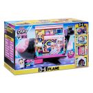 LOL Surprise OMG Remix 4-in-1, set de joaca avion cu 50 de surprize