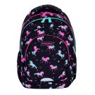 Ghiozdan cu 3 compartimente, AstraBag, Unicorn