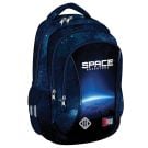 Ghiozdan cu 3 compartimente, St Majewski, St.Right Blue Earth View, 39 cm