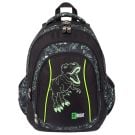 Ghiozdan cu 4 compartimente, St Majewski, St. Right Reflective T-Rex, 43 cm