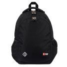 Ghiozdan cu 3 compartimente, 2 buzunare, St Majewski, St.Right Black, 46 cm, Negru