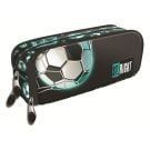Penar neechipat cu 3 fermoare, St Majewski, St. Right Neon Football, cilindric