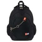 Ghiozdan cu 4 compartimente, St Majewski, St. Right X White, 42 cm