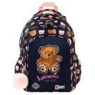 Ghiozdan cu 4 compartimente, St Majewski, St.Right Teddy Bear, 40 x 28 x 18 cm