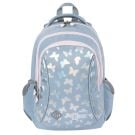 Ghiozdan cu 3 compartimente, St Majewski, St.Right Silver Butterflies, 39 cm