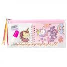 Set cu accesorii pentru scoala, Starpak, Unicorn, Roz