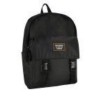 Rucsac cu un compartiment si buzunar frontal, Starpak, Negru