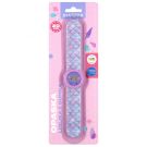 Rigla de cauciuc cu radiera, in forma de ceas, Starpak, 20 cm, Girl