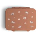 Caserola pranz din tritan cu 4 compartimente, Citron, Unicorn