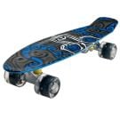 Penny board Action One, Cu roti luminoase, 22 cm,  ABEC-7 PU, Aluminium Truck 90 kg, Graphic face v2.0