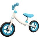 Bicicleta fara pedale, Action One, Baby Bliss, cu cadru reversibil si stickere incluse, 10 inch, Alb