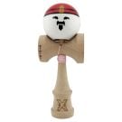 Jucarie de indemanare din lemn, Kendama X, Flippy, Rege, Super Sticky Legendary, Big Cups V2, 18 cm, Maro