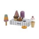 Set inghetata pe bat, Viga