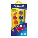 Acuarele Pelikan Junior, 12 culori si pensula