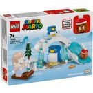LEGO® Super Mario - Set de extindere aventura in zapada a familiei penguin (71430)