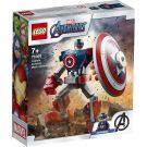 LEGO® Marvel Super Heroes - Amura de robot Capitanul America (76168)