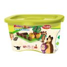 Set de constructie Masha and the Bear - Gradina Ursului, 20 piese