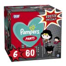 Scutece Pampers Chilotel 6, cu supereroii DC – Editie speciala, 60 buc