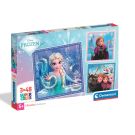 Puzzle Clementoni, Disney Frozen, 3 x 48 piese