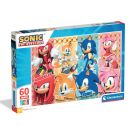 Puzzle Clementoni Maxi, Sonic the Hedgehog, 60 piese