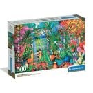 Puzzle Clementoni, Paun in sera, 500 piese
