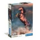 Puzzle Clementoni, Cal salbatic, 500 piese