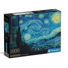 Puzzle Clementoni, Noapte instelata, 1000 piese