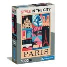 Puzzle Clementoni, Style in the city, Paris, 1000 piese