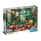Puzzle Clementoni, Biblioteca din sera, 1000 piese