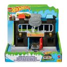 Set circuit cu masinuta Hot Wheels City, Downtown Police Station (GYP38)