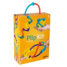 Kit de constructie din silicon flexibil, Fat Brain Toys, Plip Kit, 46 piese