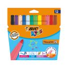 Set carioci lavabile Visacolor XL Bic, P12