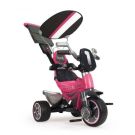 Tricicleta evolutiva, Injusa, Body Pink, cu maner parental, include rucsac
