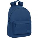 Rucsac cu buzunar laptop, tableta, Safta, Basic, Navy Blue, 31 x 41 x 16 cm