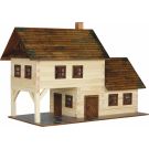 Set de constructie arhitectura, Walachia, Taverna, 213 piese din lemn