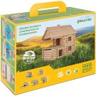 Set de constructie arhitectura, Walachia, Vario Massive Mini, 91 piese mari din lemn