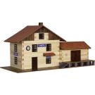 Set de constructie arhitectura, Walachia, Gara, 213 piese din lemn