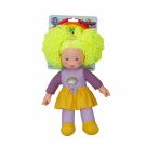 Papusa cu par galben, Dollz n More, Rainbow, 35 cm