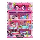 Set de joaca 20 piese, Disney Minnie Mouse, Bow-Tel Hotel