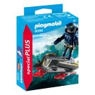 Figurina Playmobil Special Plus - Cavaler cu jet sky zburator (9086)