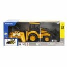 Buldoexcavator cu telecomanda, New Ray, Volvo BL71, 1:18
