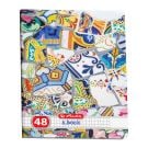 Caiet matematica Herlitz, A4, 48 file, Mozaic