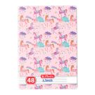 Caiet dictando Herlitz, A5, 48 file, Unicorn