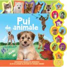 Carte cu sunete, Girasol, Pui de animale