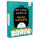 Gandire matematica, Prescolari mici, Scrie si sterge