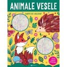 Animale vesele, 1000 strasuri autocolante