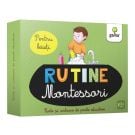 Rutina zilnica Montessori pentru baieti, Cartoane de perete educative si decorative