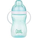 Cana antiscurgere cu cioc din silicon si manere, 280 ml