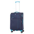 Troler Lamonza Ultralight, Albastru inchis cu Turcoaz, 67 x 41 x 27 cm
