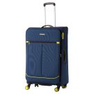 Troler Lamonza Lime, Albastru, 77 cm
